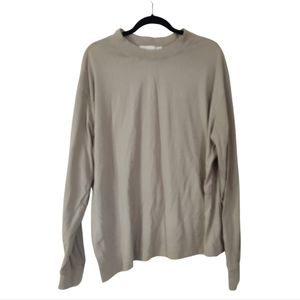 EUC MNML Tan Long Sleeve Shirt